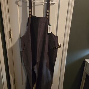 Dark Gray Overalls